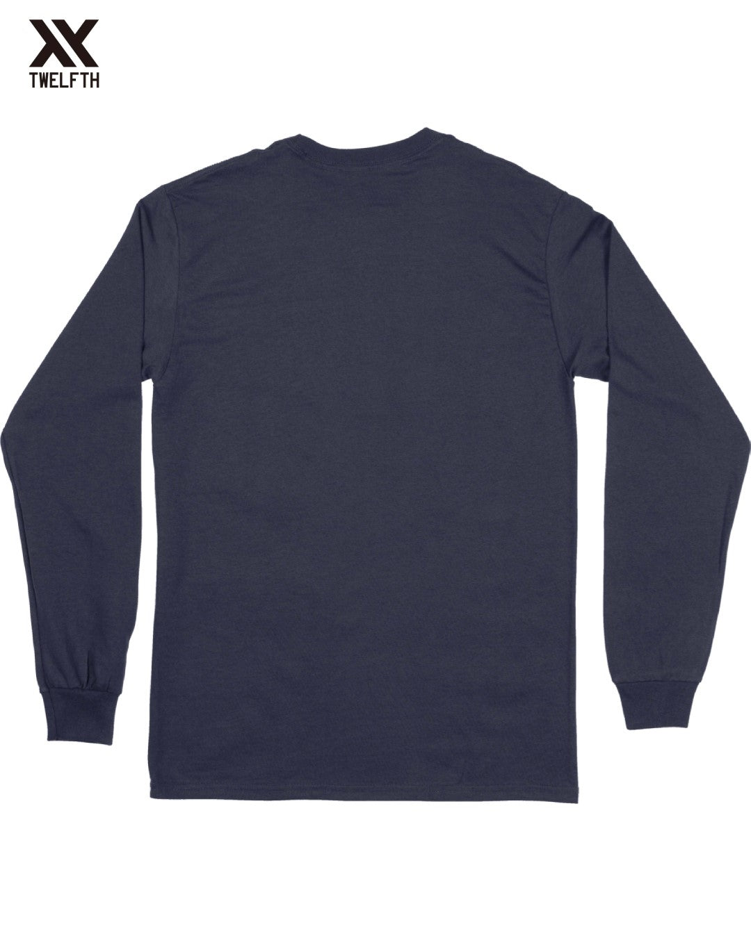 Bordeaux Crest T-Shirt - Mens - Long Sleeve
