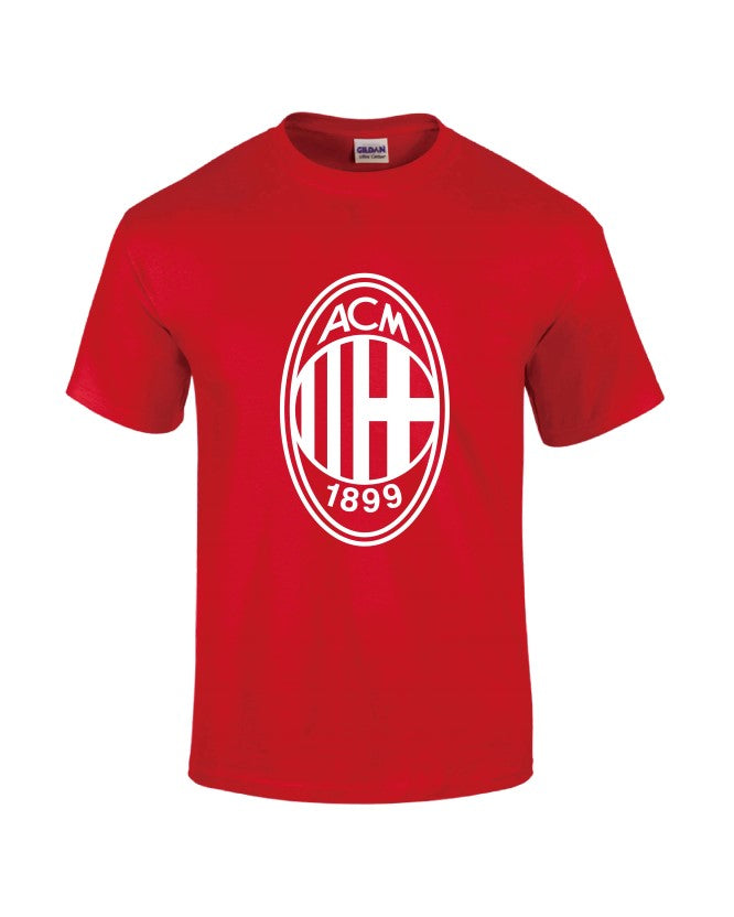 AC Milan Crest T-Shirt - Mens