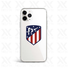 Atletico Madrid Crest Clear Phone Case
