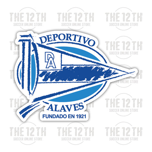 Deportivo Alaves Removable Vinyl Sticker Decal