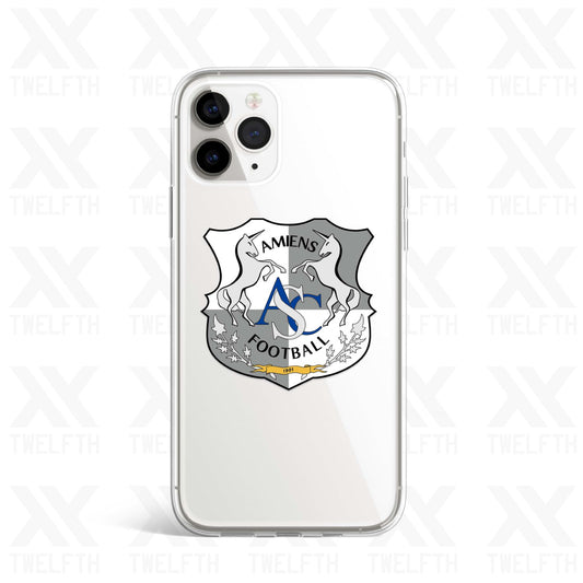 Amiens Crest Clear Phone Case