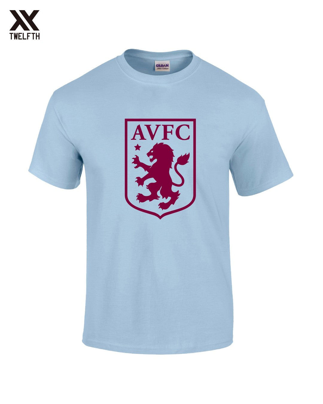 Aston Villa Crest T-Shirt - Mens