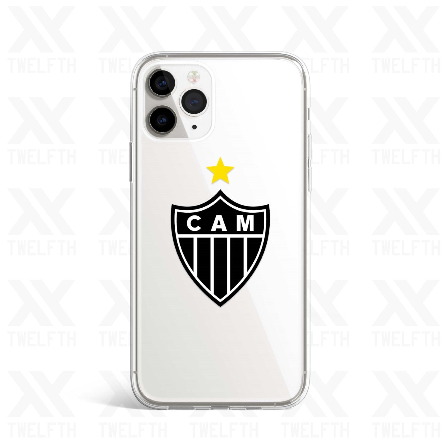 Atletico Mineiro Crest Clear Phone Case