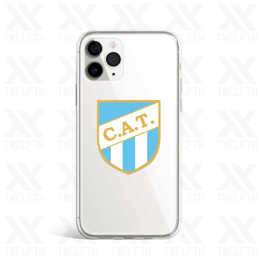 Atletico Tucuman Crest Clear Phone Case