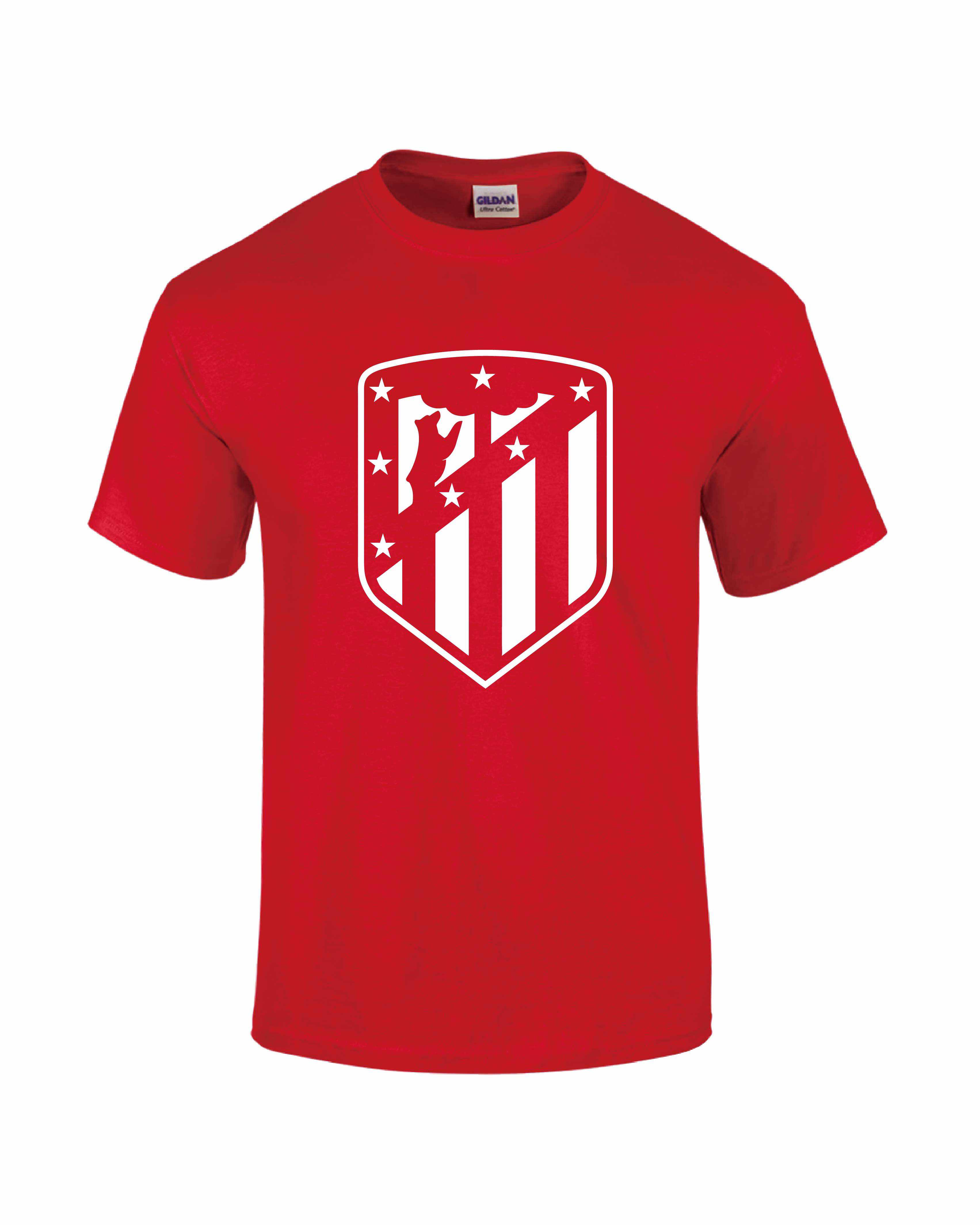 Atletico Madrid Crest T-Shirt - Mens
