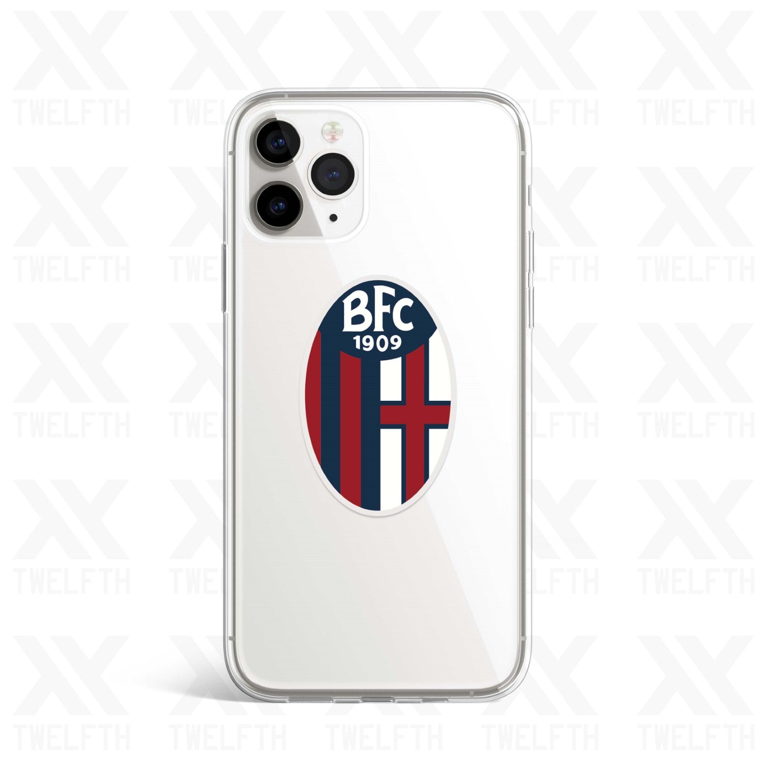 Bologna Crest Clear Phone Case