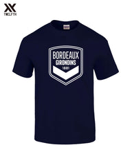 Bordeaux Crest T-Shirt - Mens