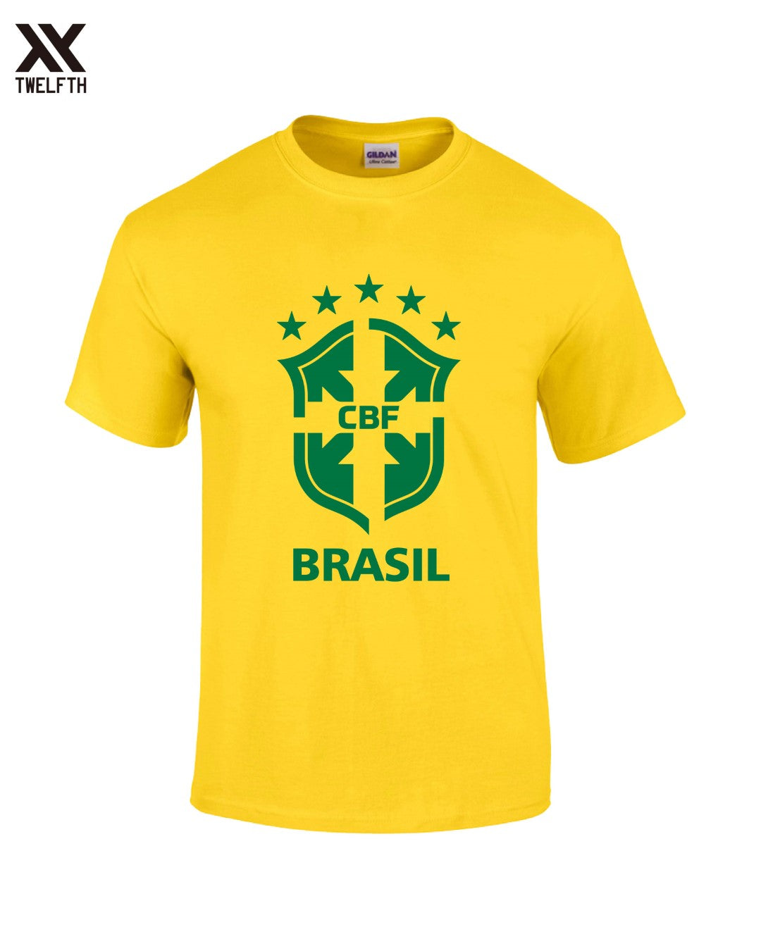 Brazil Crest T-Shirt - Mens