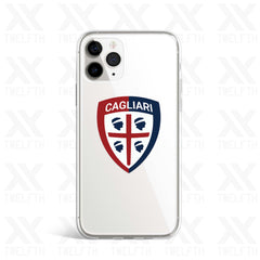 Cagliari Crest Clear Phone Case