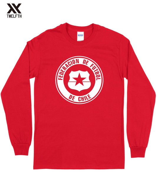 Chile Crest T-Shirt - Mens - Long Sleeve