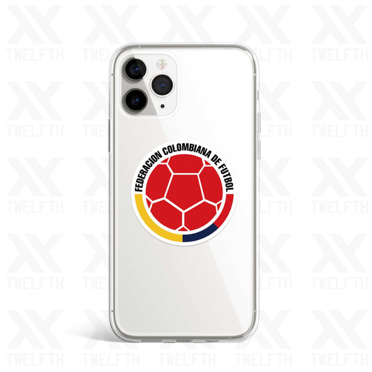 Colombia Crest Clear Phone Case