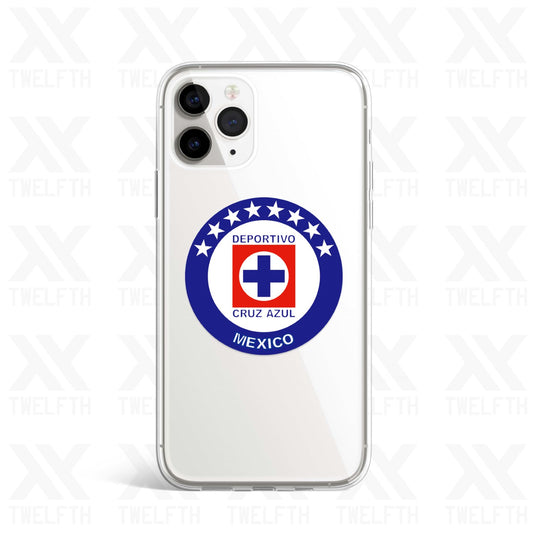 Cruz Azul Crest Clear Phone Case