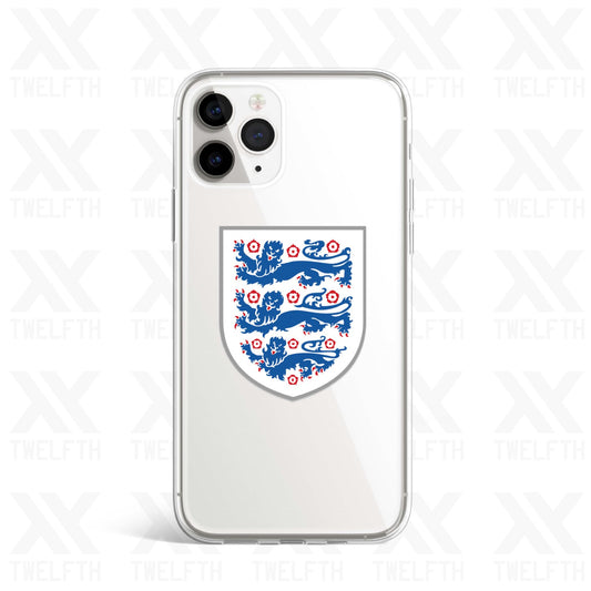 England Crest Clear Phone Case