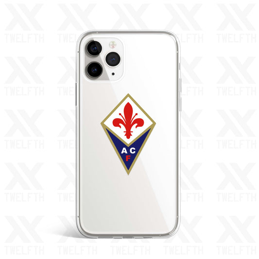 Fiorentina Crest Clear Phone Case
