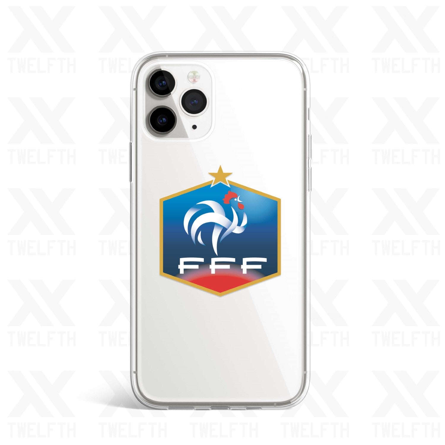 France Crest Clear Phone Case