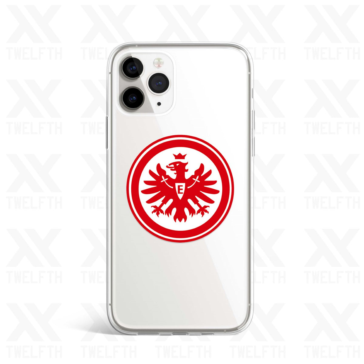 Frankfurt Crest Clear Phone Case