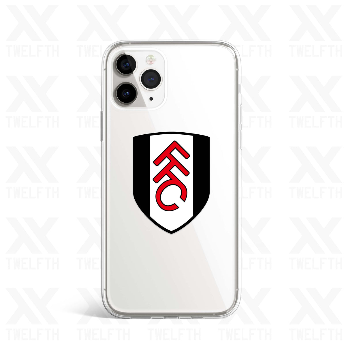 Fulham Crest Clear Phone Case