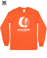 Gent Crest T-Shirt - Mens - Long Sleeve