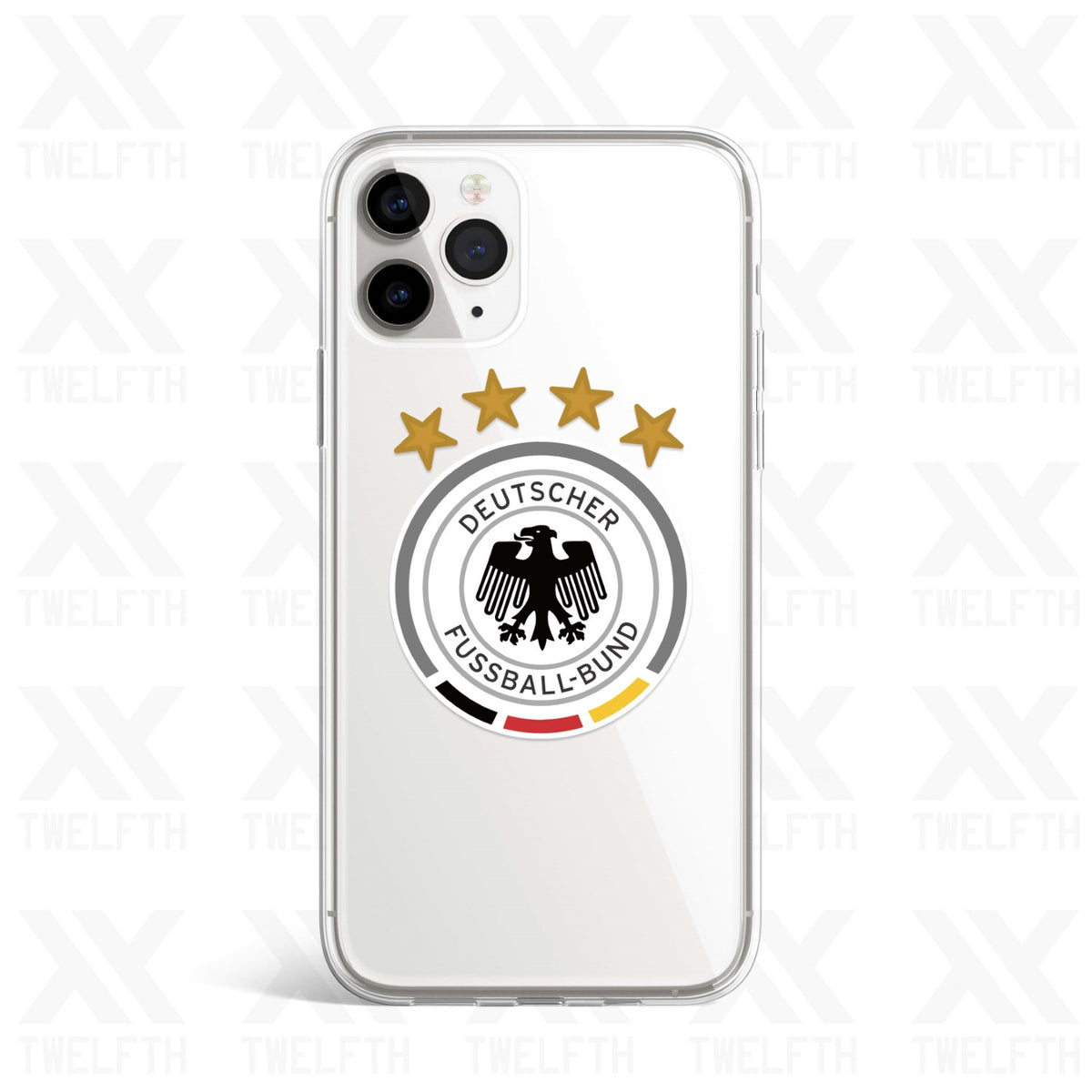 Germany Crest Clear Phone Case