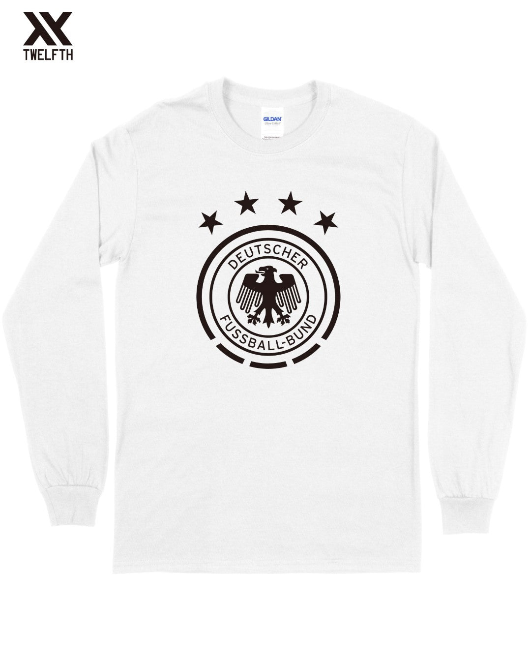 Germany Crest T-Shirt - Mens - Long Sleeve
