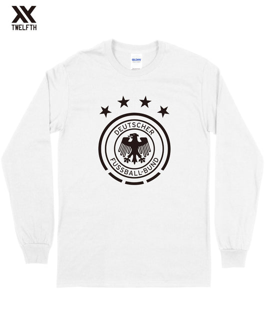 Germany Crest T-Shirt - Mens - Long Sleeve