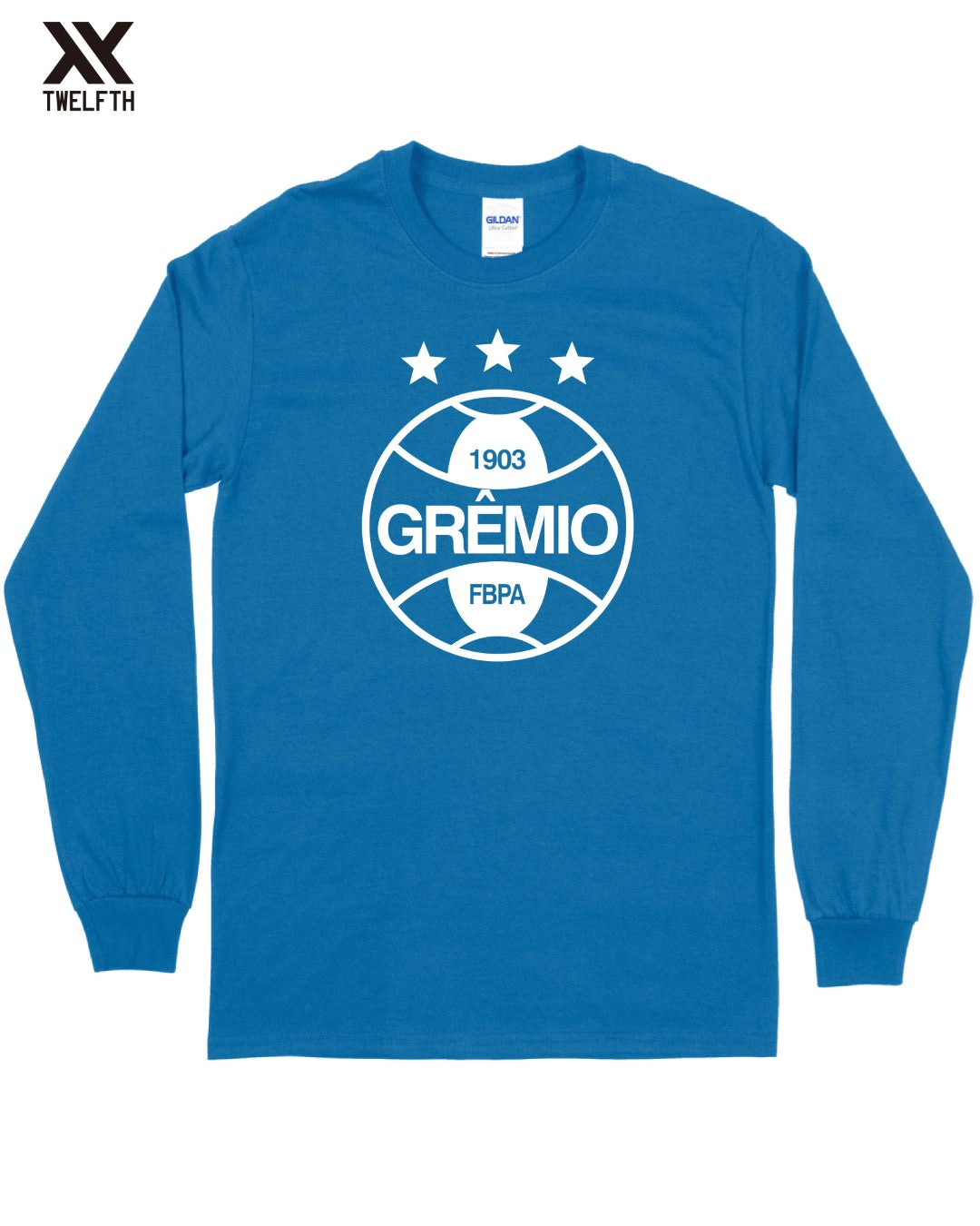 Gremio Crest T-Shirt - Mens - Long Sleeve