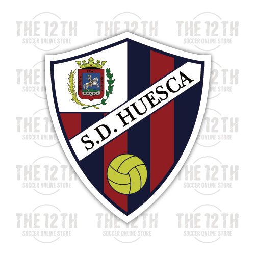 SD Huesca Removable Vinyl Sticker Decal