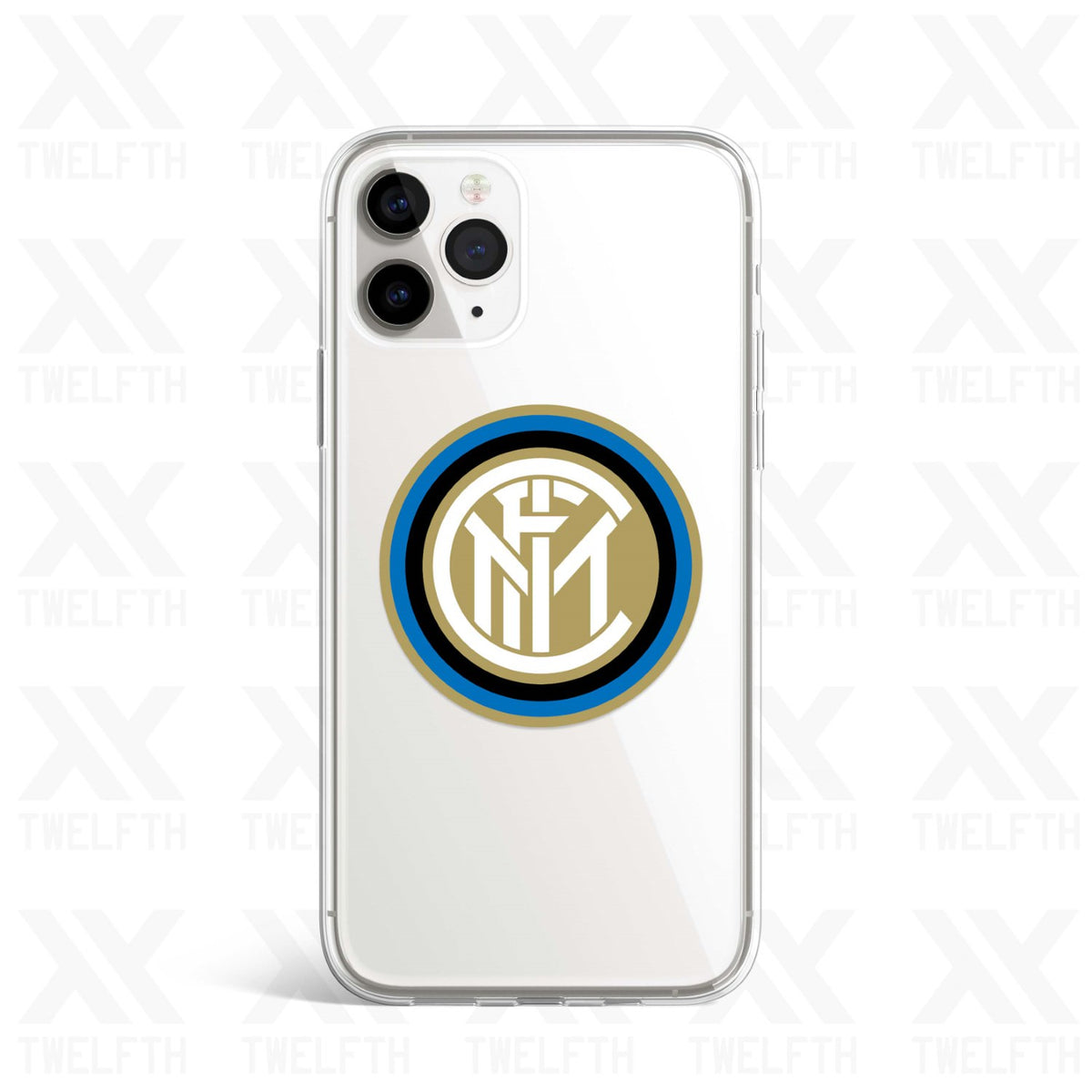 Inter Milan Crest Clear Phone Case