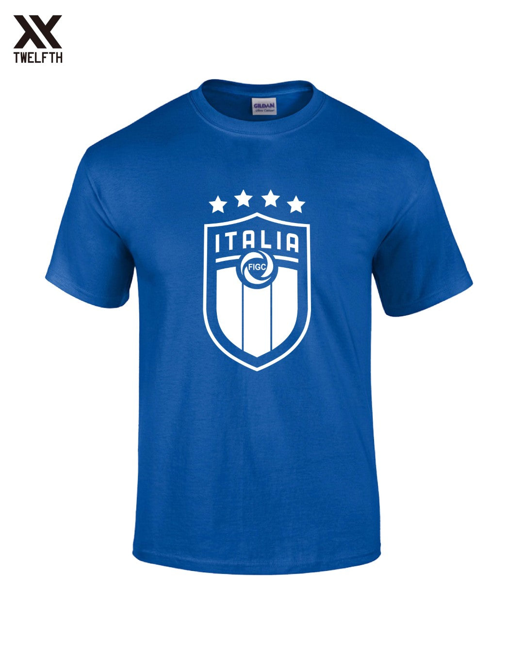 Italy Crest T-Shirt - Mens