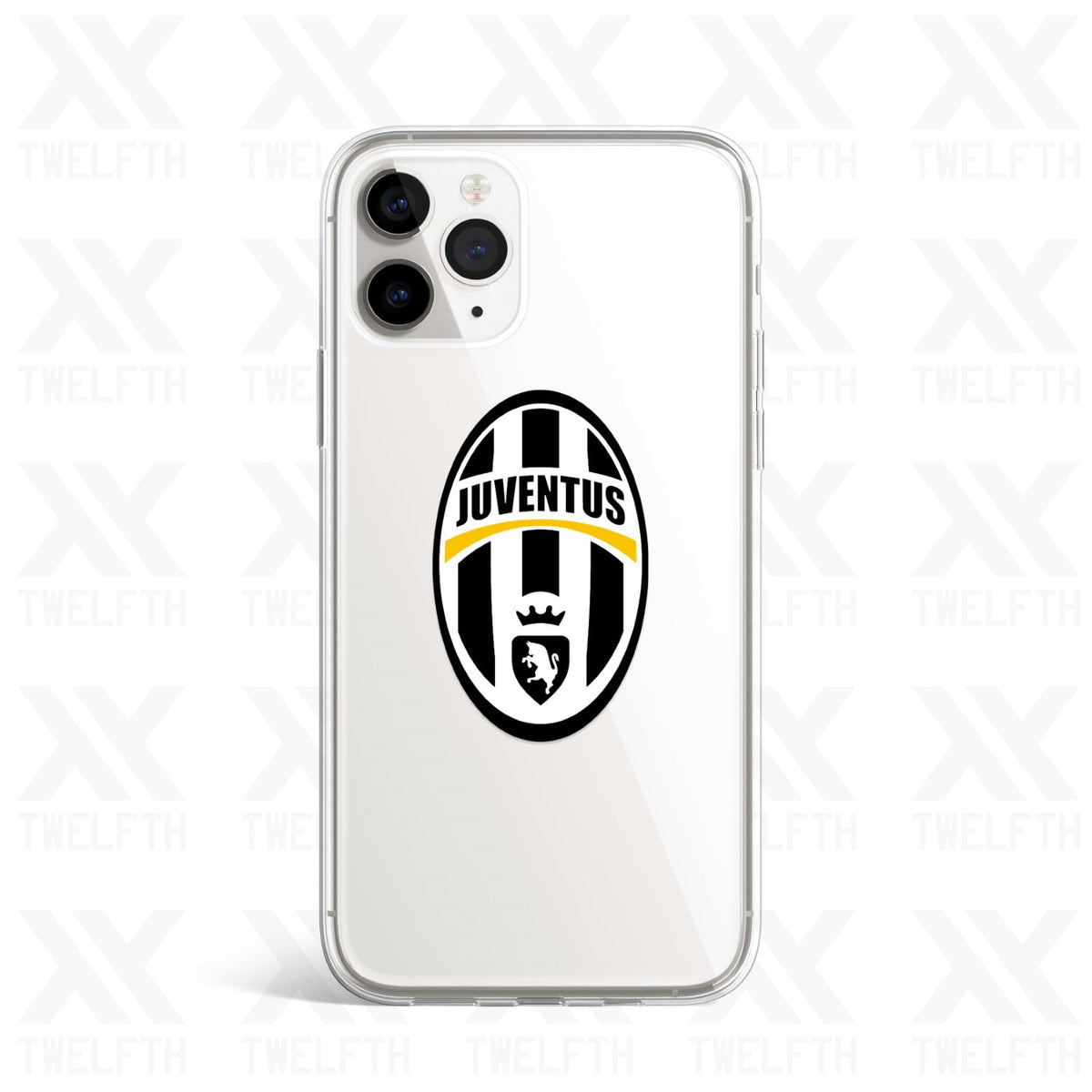 Juventus Crest Clear Phone Case