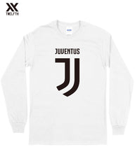 Juventus Crest T-Shirt - Mens - Long Sleeve