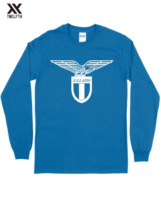 Lazio Crest T-Shirt - Mens - Long Sleeve