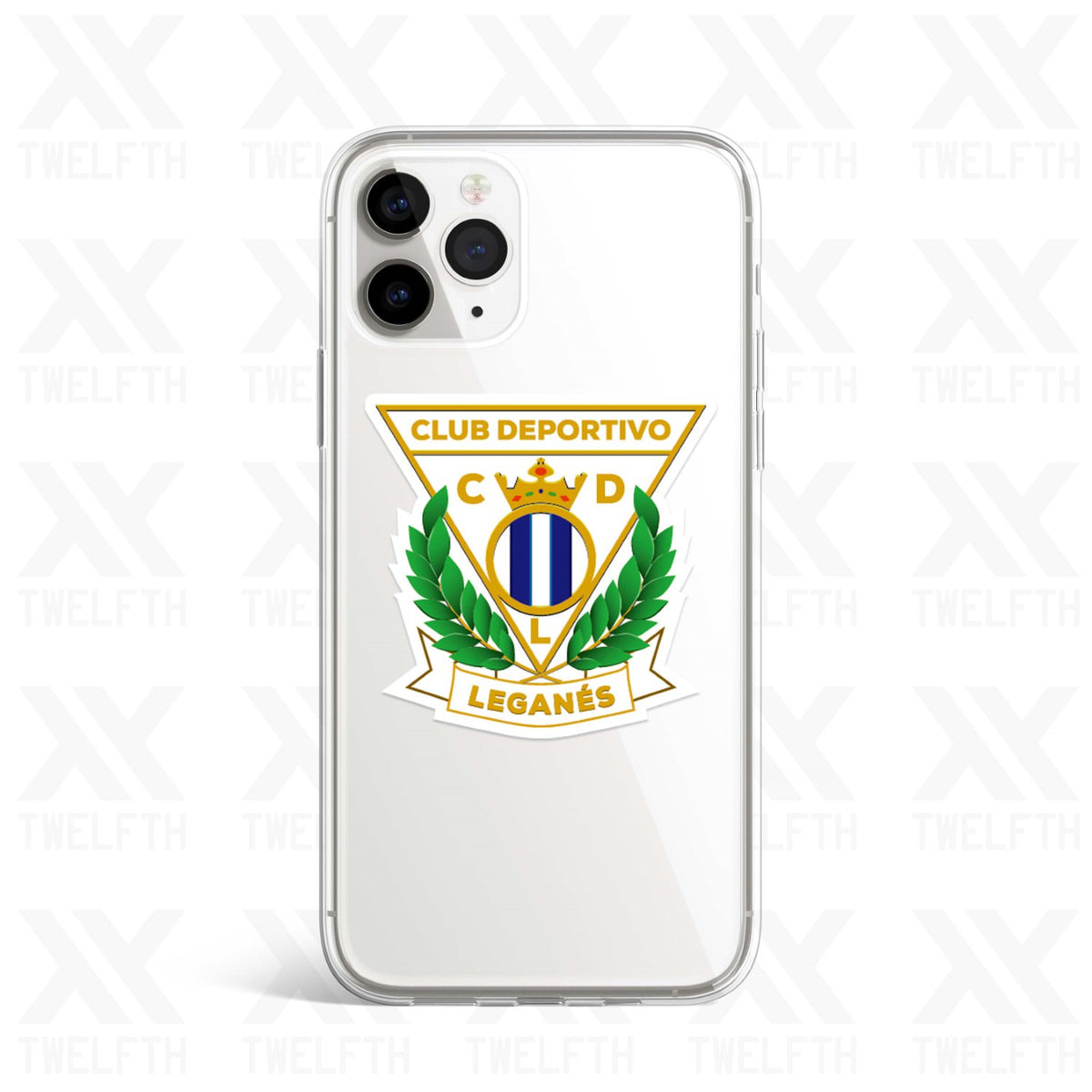 Leganes Crest Clear Phone Case