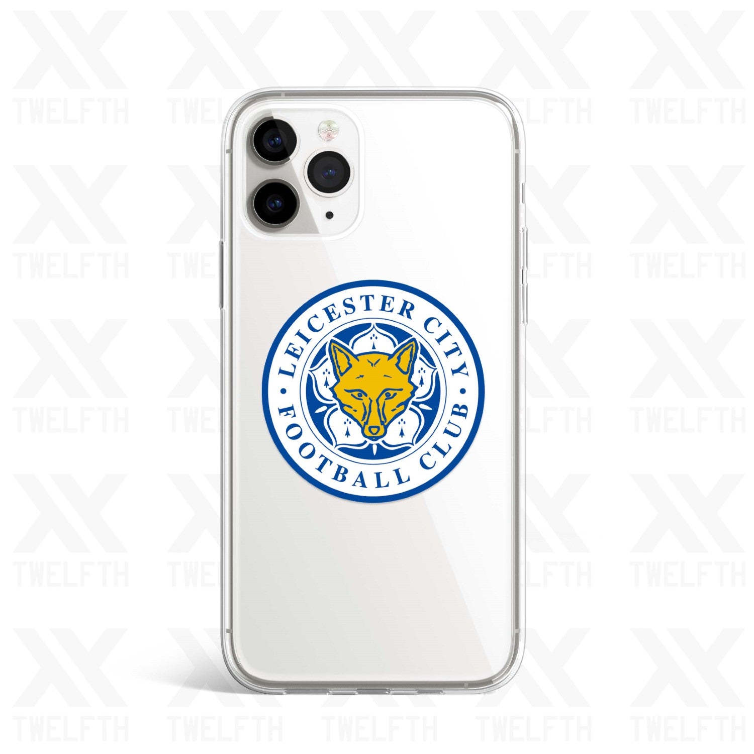 Leicester City Crest Clear Phone Case