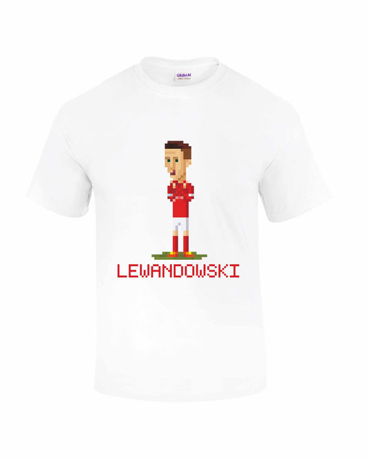 LEWANDOWSKI CELEBRATION Pixel T-Shirt - Mens