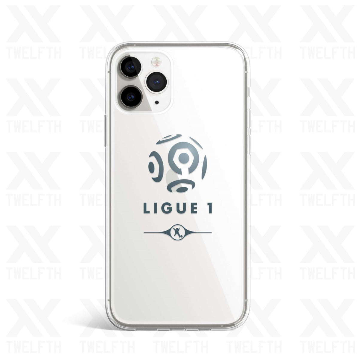Ligue 1 Crest Clear Phone Case