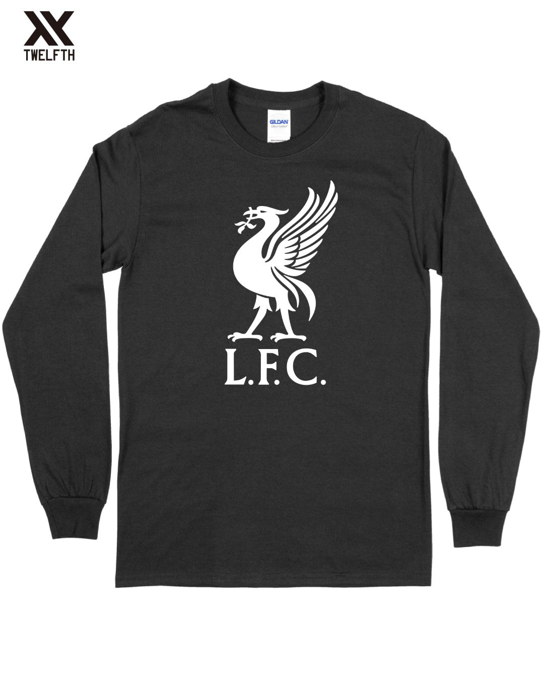 Liverpool Crest T-Shirt - Mens - Long Sleeve