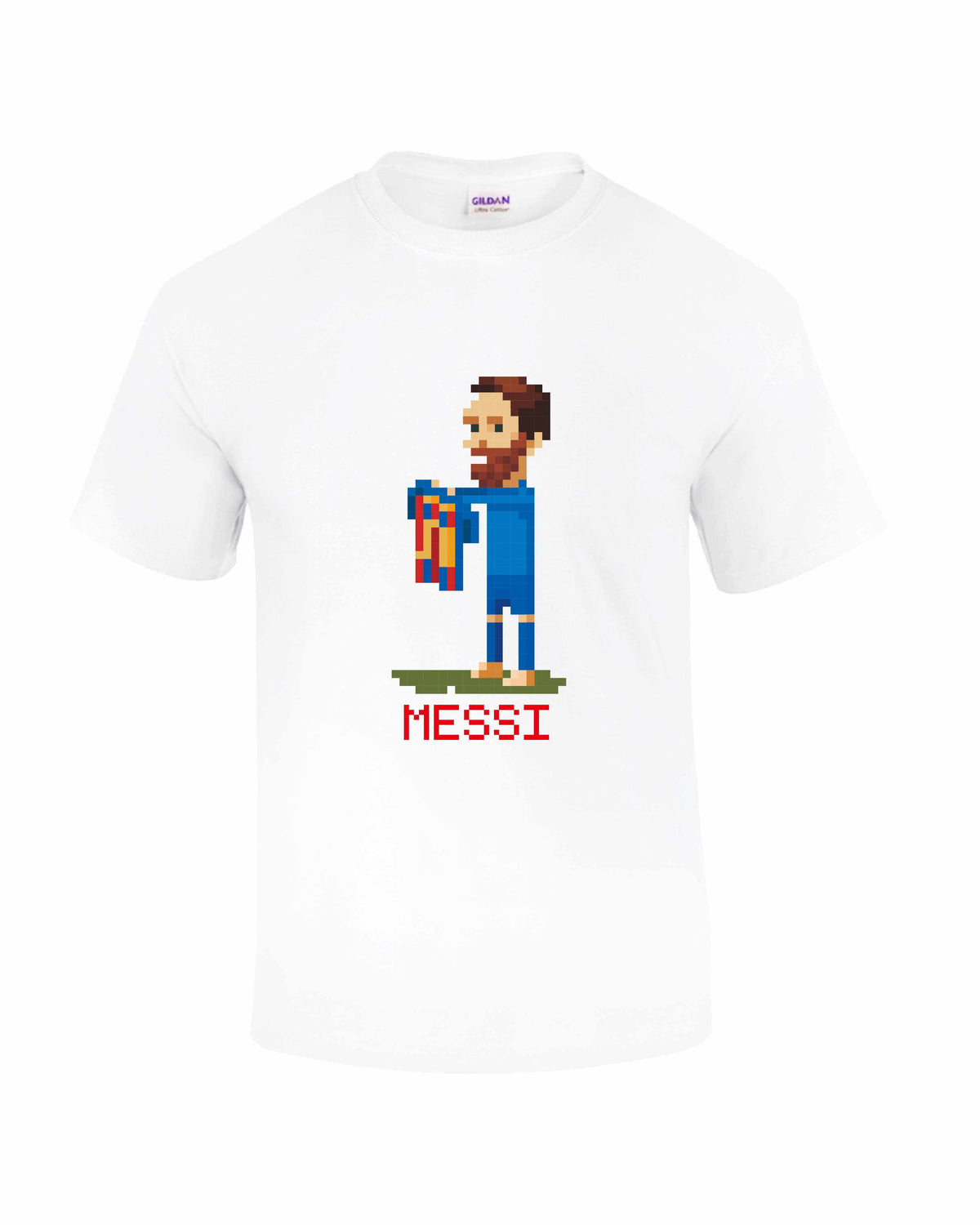 MESSI 500 GOALS Pixel T-Shirt - Mens