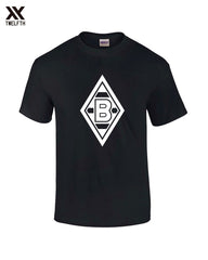 Monchengladbach Crest T-Shirt - Mens