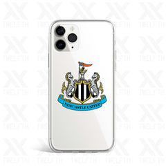 Newcastle United Crest Clear Phone Case