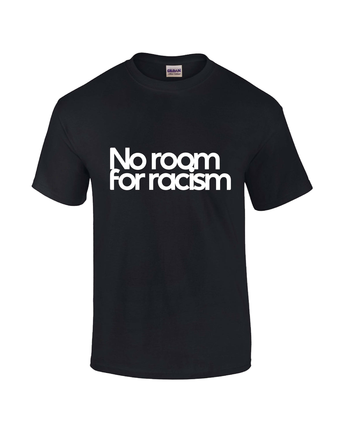 No Room for Racism Crest T-Shirt - Mens