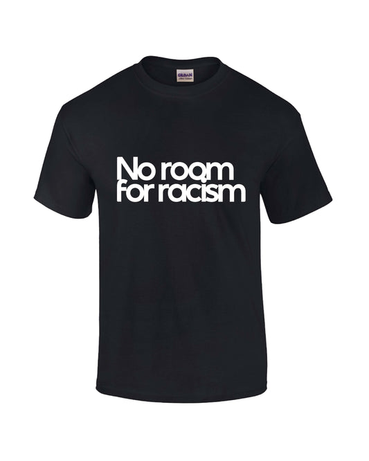 No Room for Racism Crest T-Shirt - Mens