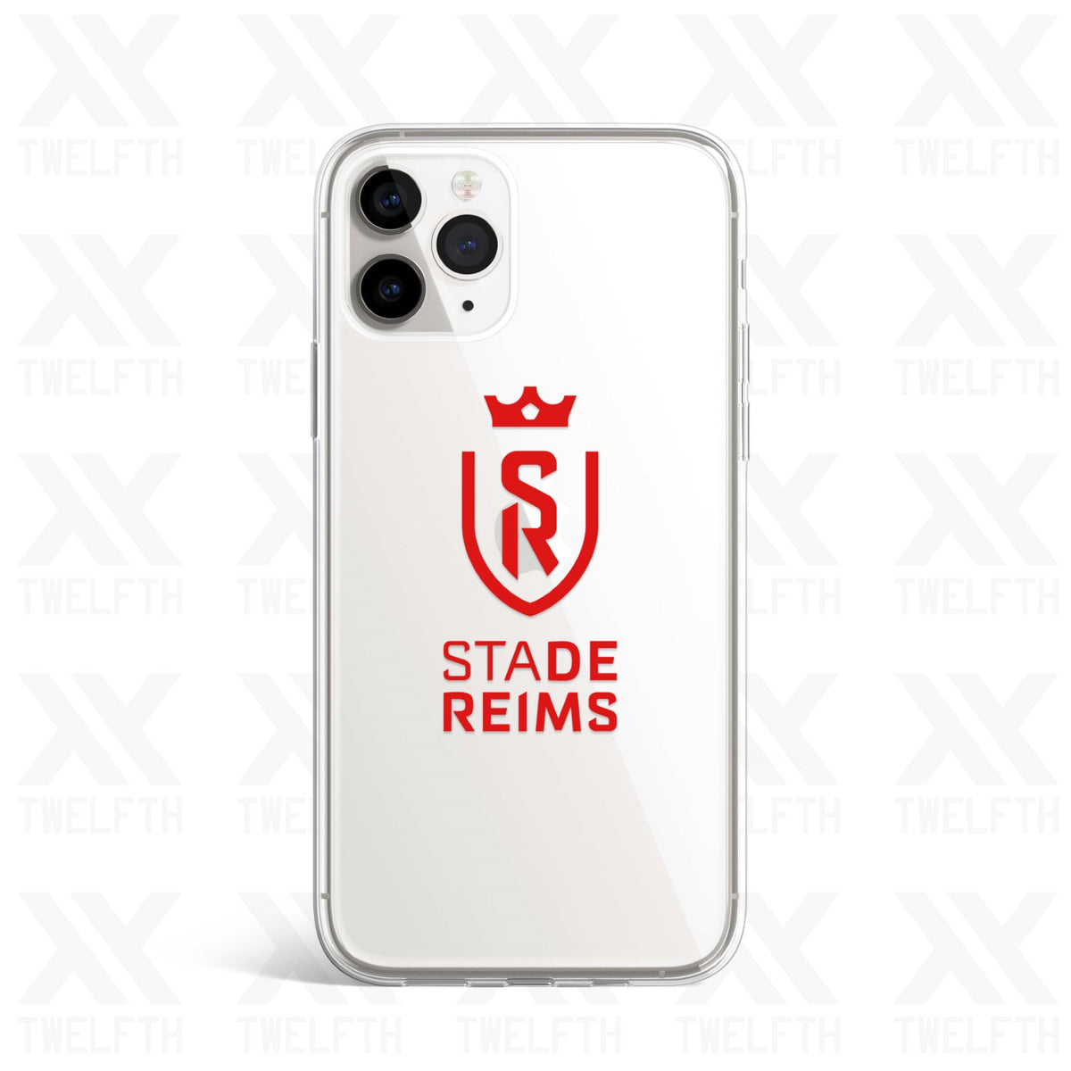 Reims Crest Clear Phone Case