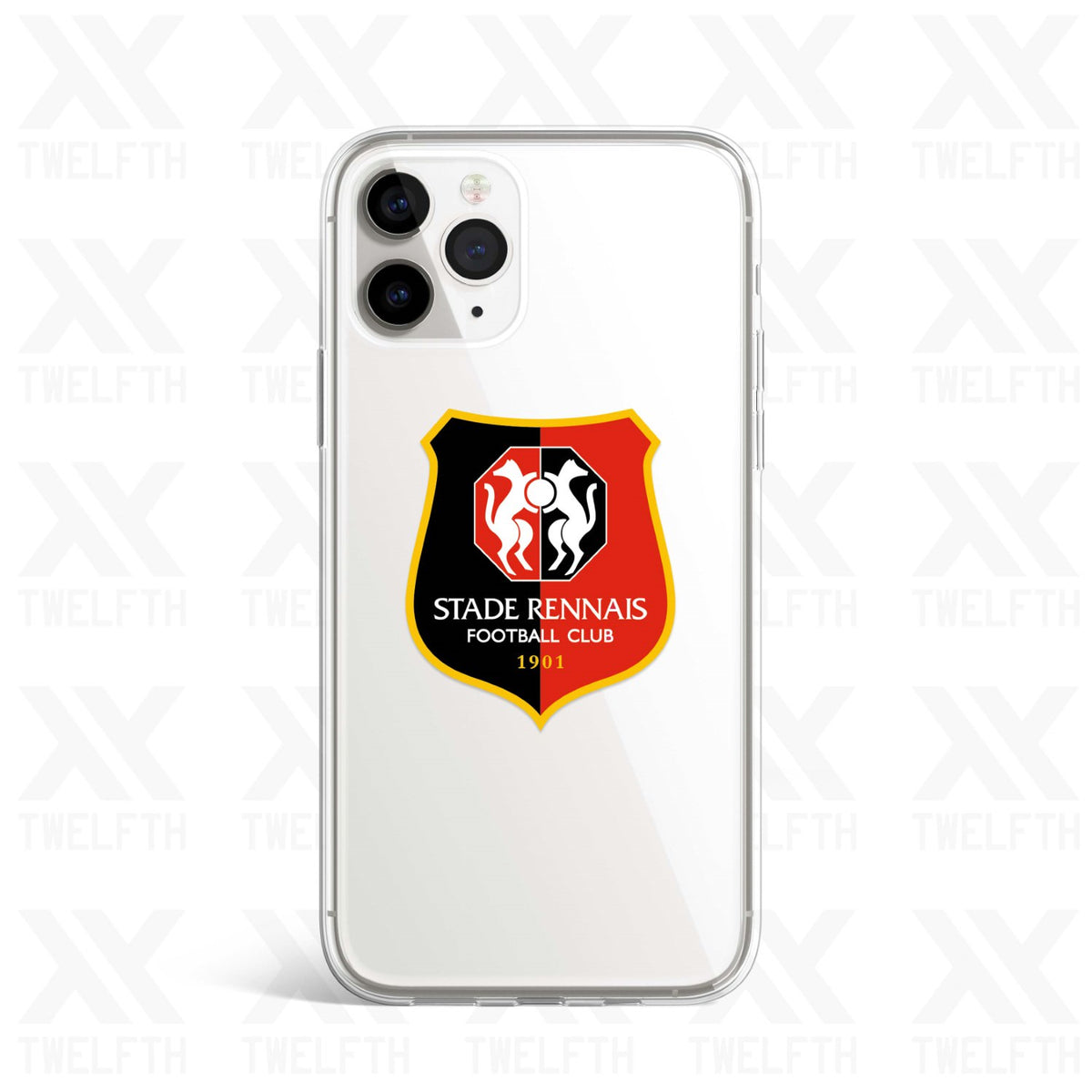 Rennes Crest Clear Phone Case
