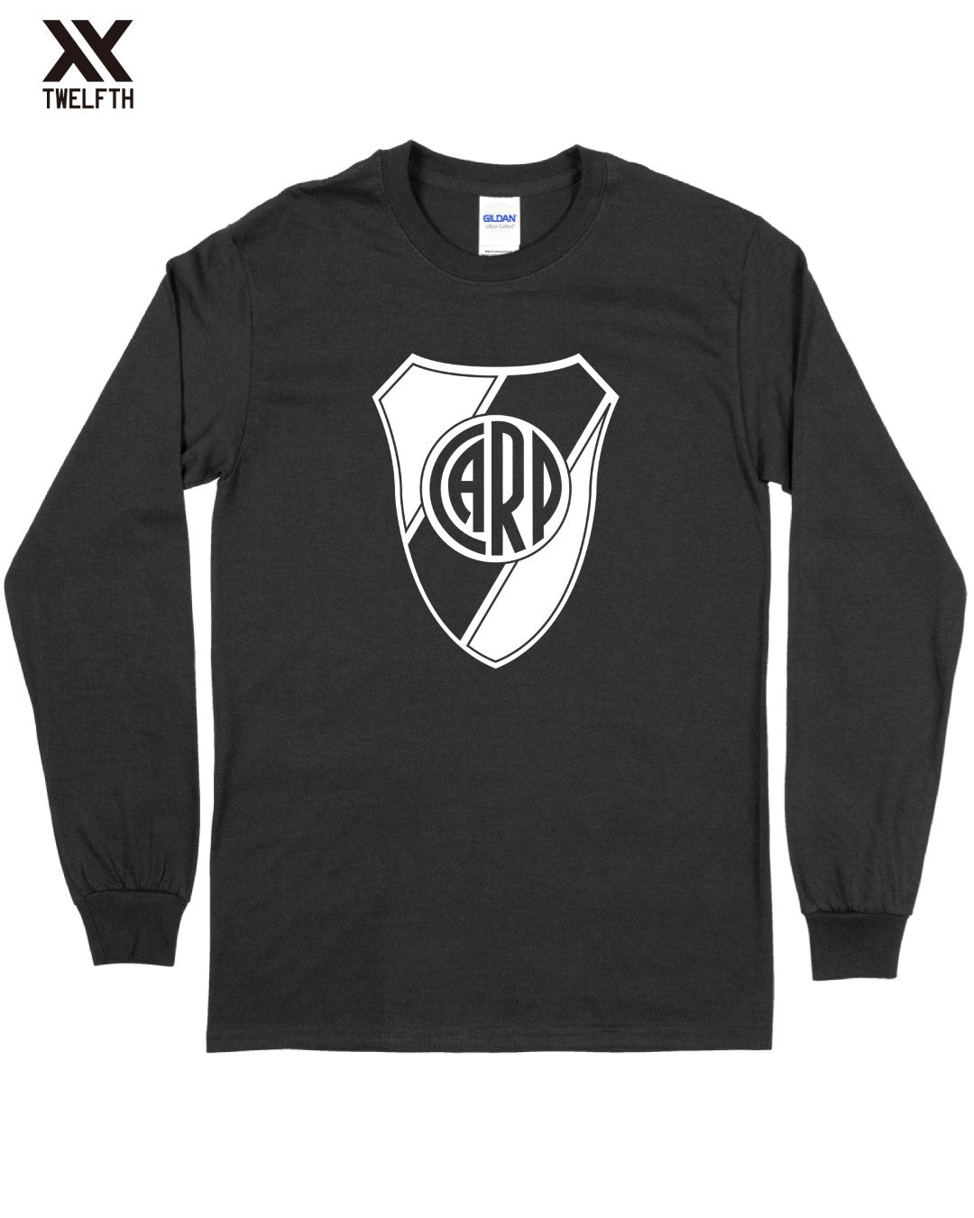 River Plate Crest T-Shirt - Mens - Long Sleeve