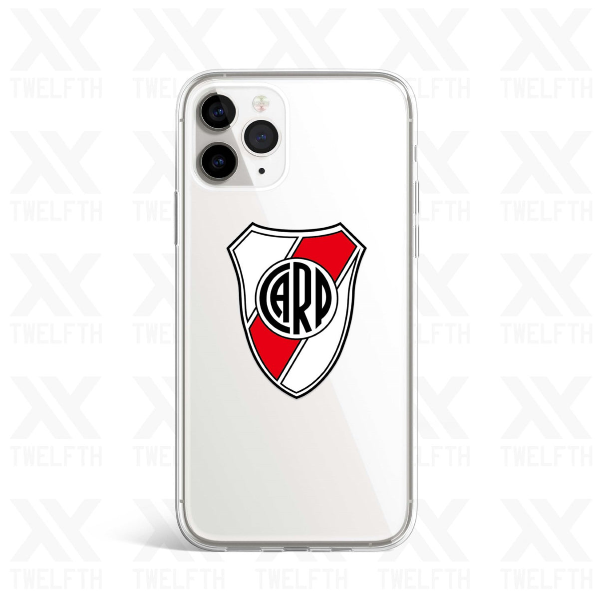 River Plate Crest Clear Phone Case