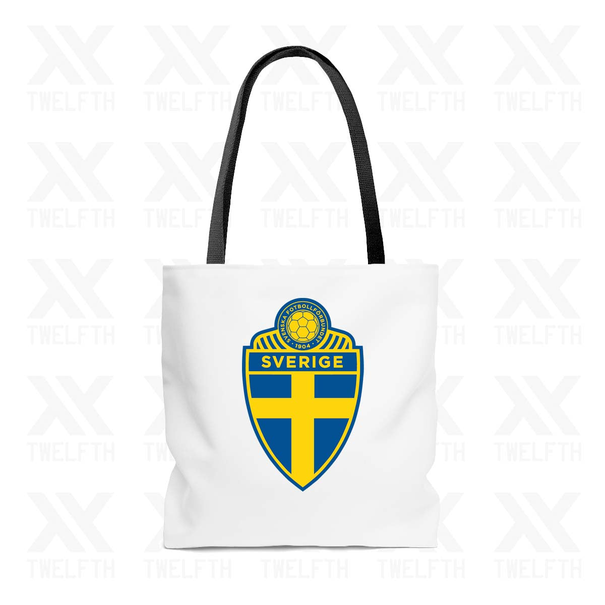 Sweden Crest Tote Bag