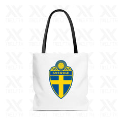 Sweden Crest Tote Bag