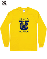 Tigres UANL Crest T-Shirt - Mens - Long Sleeve
