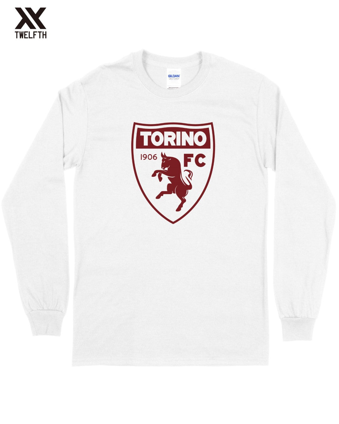 Torino Crest T-Shirt - Mens - Long Sleeve